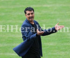 Diego Vazquez, entrenador de Motagua (Foto: Ronal Aceituno / Grupo Opsa)