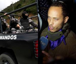 Comandos militares y policiales realizaron en la mañana del lunes la 'Operación Gedeón' contra el expolicía y sus hombres, a quienes sitiaron en una casa en la carretera a El Junquito, 25 km al noroeste de Caracas. Foto: AFP