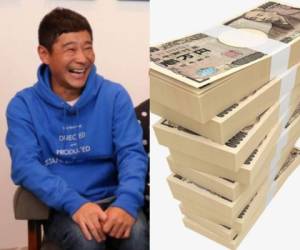 El millonario japoónes creó el tuit más compartido de la historia de Twitter. Fotos @yousuck2020