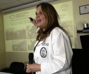 Julisa Villanueva, exdirectora del Departamento de Medicina Forense.