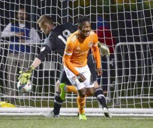 El delantero del Houston Dynamo, Romell Quioto, tuvo un debut de ensueño anotando un golazo en la MLS (Foto: Redes)