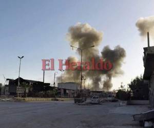 El domingo 8 de abril se registró un ataque químico en Siria que fue denunciado por los Estados Unidos. En el hecho habrían muerto más de 70 personas. Foto: AFP