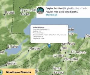 Las autoridades hondureñas confirmaron que el sismo fue de 5.5 de magnitud.