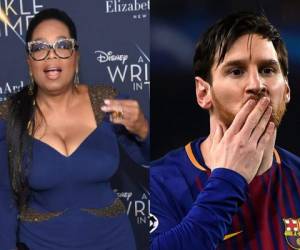Oprah aprovechó una visita a Argentina para hablar de Messi. Fotos: Shutterstock/AFP