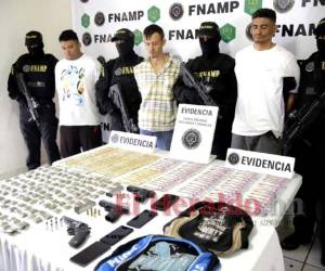 Los supuestos integrantes de la Mara Salvatrucha fueron capturados en la colonia La Sosa de Tegucigalpa.