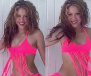 En el clip aparece la cantante modelando su nuevo traje de baño. Foto: Captura de video.
