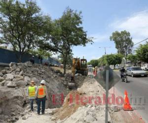 Los trabajos en la salida al sur durarán unos cuatro meses. Foto: El Heraldo