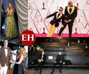 La más reciente e inusual entrega de los Premios de la Academia fue una noche que honró nómadas y a un mesías, nuevos rostros y viejos. Aquí una muestra de los famosos que fueron captados en unas poses muy desprevenidas. FOTOS: AP