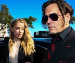Amber Heard acusó de maltrato físico al actor Johnny Depp. Foto AFP