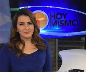 Cesia trabajó por más de un año presentando noticias en Hoy Mismo. Foto: Facebook