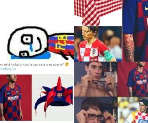 A unos les gusta a otros no. La presentación de la nueva camisa del Barcelona ha dejado decenas de divertidos memes. Estos son los mejores.