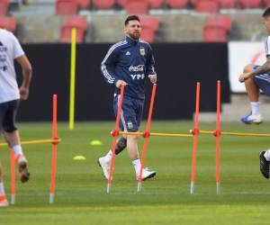 Messi espera poder darle una alegría a Argentina. Foto: Agencia AFP.