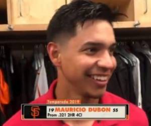 Mauricio Dubón es una de las promesas del béisbol mundial en Estados Unidos.