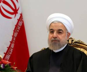 El presidente iraní Hasán Ruhani. Foto AFP