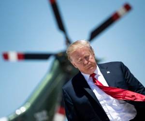 Donald Trump, presidente de Estados Unidos. Foto AFP