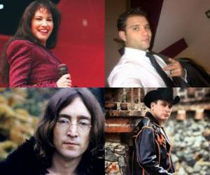 Selena Quintanilla, Fabio Melanitto, John Lennon y Valentín Elizalde encabezan la lista de los artistas que han sido asesinados.