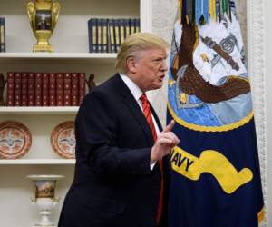 Donald Trump se ha mostrado molesto por el proceso de investigación. Foto: AFP