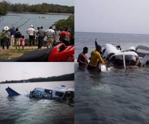 Una avioneta se estrelló este sábado en la isla de Roatán. El accidente ocurrió a eso de las 2:30 de la tarde.