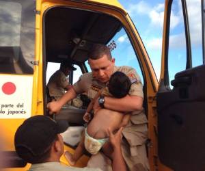 El pequeño fue identificado como Emerson Adrián Bermudes, de apenas 21 meses de edad, quien falleció pese a los intentos y esfuerzos sobrehumanos por reanimarlo (Foto: Cortesía Bomberos).