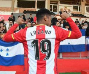 El Choco Lozano fue fichado en enero de 2018 por el Girona.