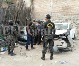 Las autoridades llegaron desde horas de la mañana hasta el sector de la Guasalona.