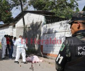 El joven asesinado en la Kennedy no portaba documentos personales. Foto Estalin Irías| EL HERALDO