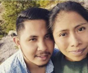Yalitza Aparicio junto a Andre Montes Fuentes, supuesto novio de la actriz mexicana.