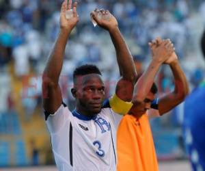 Maynor Figueroa, el número 3 de la H, es el capitán de la Selección Nacional de Honduras. Foto EL HERALDO