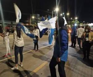 Al bulevar Suyapa de la capital de Honduras fueron convocados los simpatizantes del Partido Nacional.