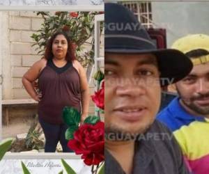 Fotografía en vida de los primos José Javier Brevé Hernández y Guillermo Antonio Erazo Ávila, además de Norma Carolina Bardales, dueña del expendio donde sucedió la masacre.