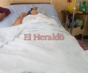 La hermana de Rosalina Meza viajó de EE UU para acompañarla.