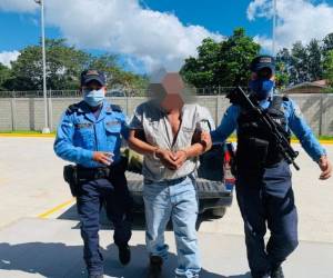El hombre, originario del municipio de Masaguara, Intibucá, fue presentado ante los juzgados correspondientes.
