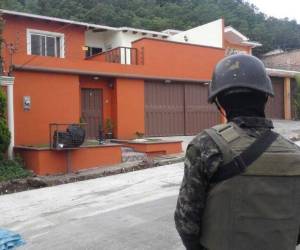 Varios allanamientos en casas lujosas de la capital de Honduras (Foto: Estalin Irías/EL HERALDO)
