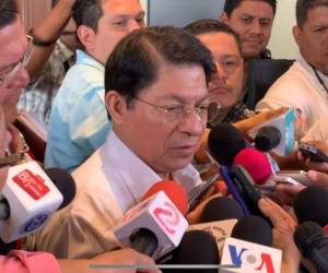 El canciller de Nicaragua, Denis Moncada.