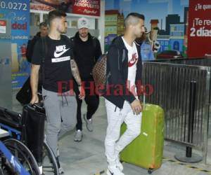 Jugadores de Australia llegando a Honduras. (Fotos: Neptalí Romero / Grupo Opsa)