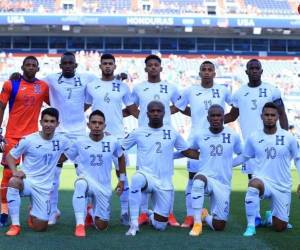Este fue el once con el que Honduras salió ante Estados Unidos.