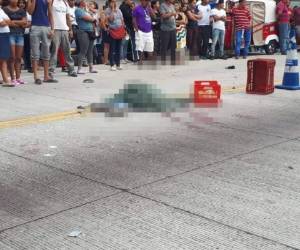 La víctima fue identificada como Erick Fabricio Ordóñez, de 25 años de edad. | Foto: cortesía.