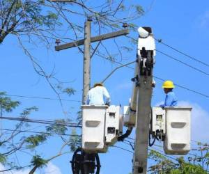 Las cuadrillas de la Empresa Energía Honduras realizarán labores de mantenimiento en las zonas especificadas en el listado.