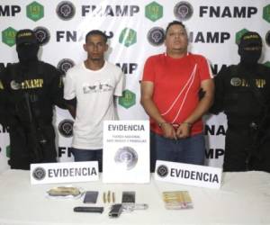 Walter David Ávila Hernández, alias 'Tunder', y Silder Alexis Flores, alias 'Motor', son miembros de la Mara Salvatrucha, según la FNAMP.