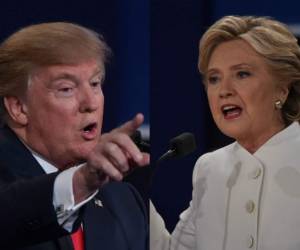 En el tercer debate, los aspirantes presidenciales de Estados Unidos han demostrado que su lenguaje corporal es 'muy expresivo'. /Fotos AFP y AP/