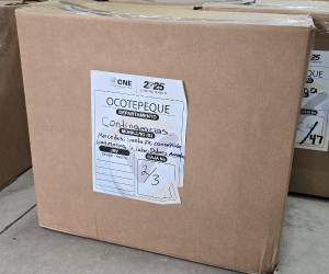 Las primeras cargas corresponden a los departamentos de Ocotepeque, Atlántida y Colón.