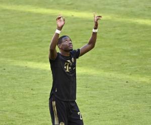 Alaba sale del Bayern después de disputar 431 partidos en 13 años con el club bávaro. Foto:AFP