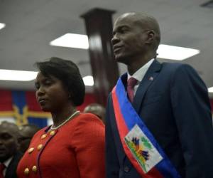 La viuda de Moise fue el único testigo en el crimen. Foto: AFP