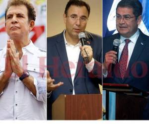 Salvador Nasralla, Luis Zelaya Medrano y Juan Orlando Hernández son los candidatos más fuertes para las elecciones.