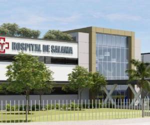 Este es el modelo del Hospital de Salamá, Olancho.