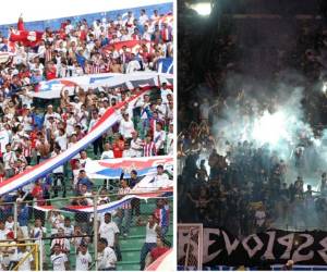 Las barras de ambos equipos tienen prohibida la entrada cuando su club juegue de visita administrativamente.