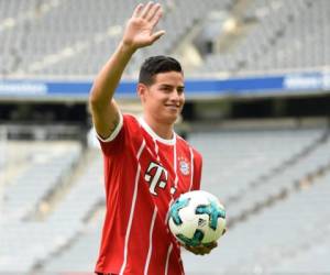 El colombiano James Rodríguez ahora militará en el Bayern Munich. (Fotos: Agencias/AFP)