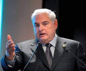 El exmandatario está acusado de corrupción y de espiar a adversarios políticos en Panamá. Foto: AFP