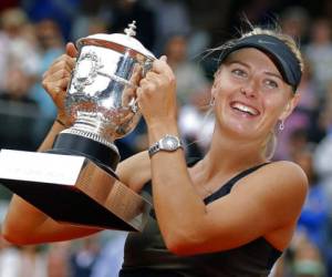 Sharapova hizo el anuncio en su cuenta de Instagram. Foto:AP