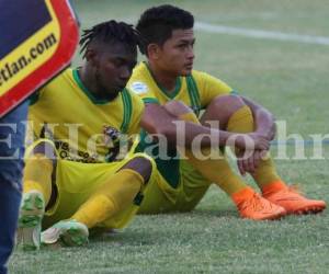 El rostro de los jugadores de Social Sol al finalizar el encuentro ante Motagua, era un poema. (Fotos: Delmer Martínez / Grupo Opsa)